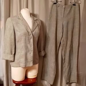Fashion Bug womens pant and blazer top set Size M